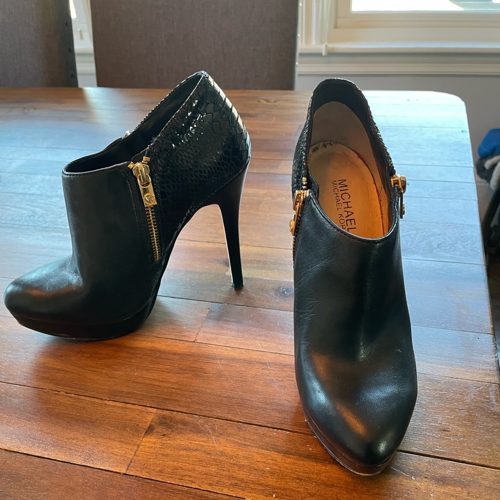 Michael Kors High Heeled Ankle Boots